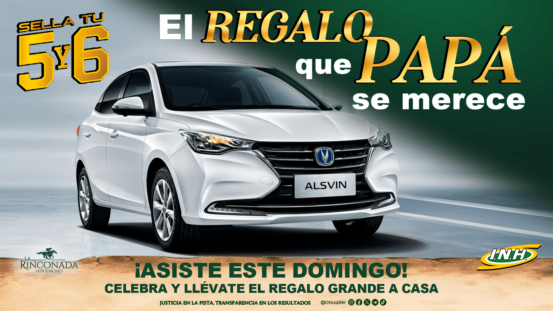 Carro en premio del sorteo nacional del 5 y 6